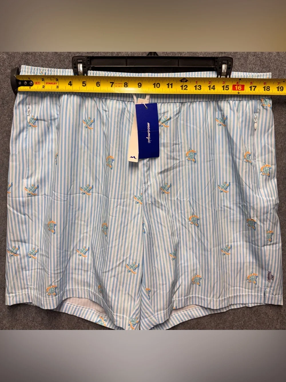 maamgic Mens Swim Trunks with Compression Liner 7'' Bathing Suit Quick Dry Swimm